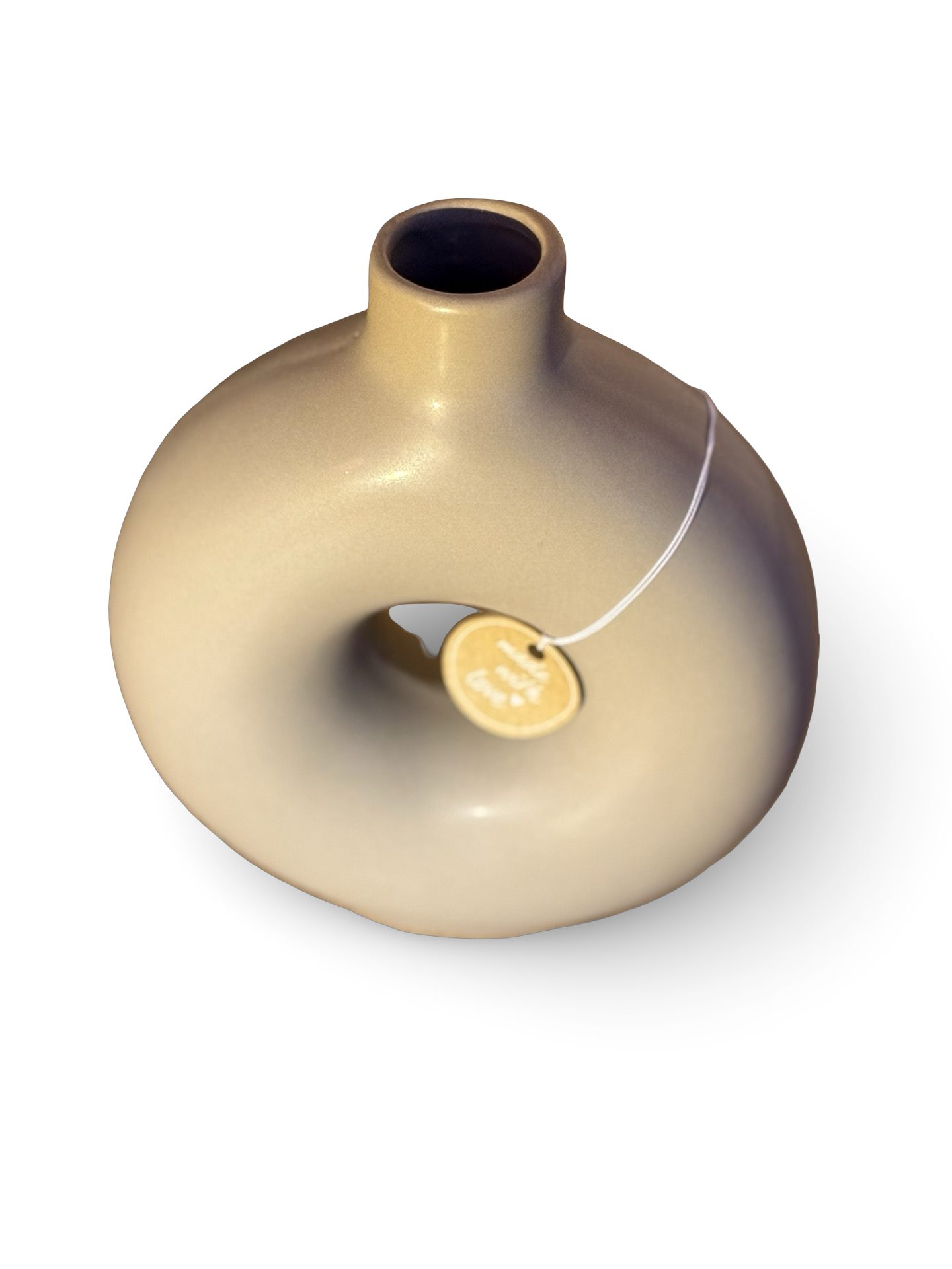 MAISONÉ | Lune Noire & Beige Vase