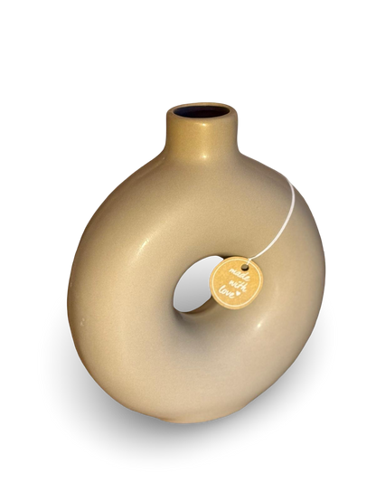 MAISONÉ | Lune Noire & Beige Vase